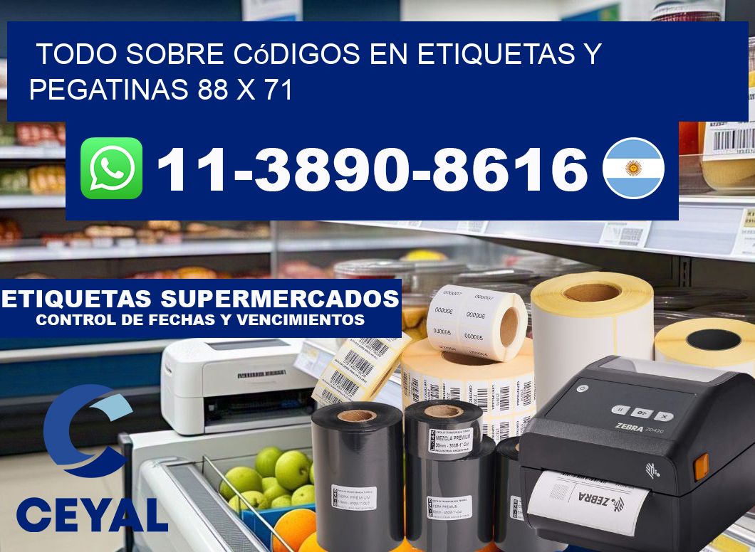 Todo sobre códigos en etiquetas y pegatinas 88 x 71