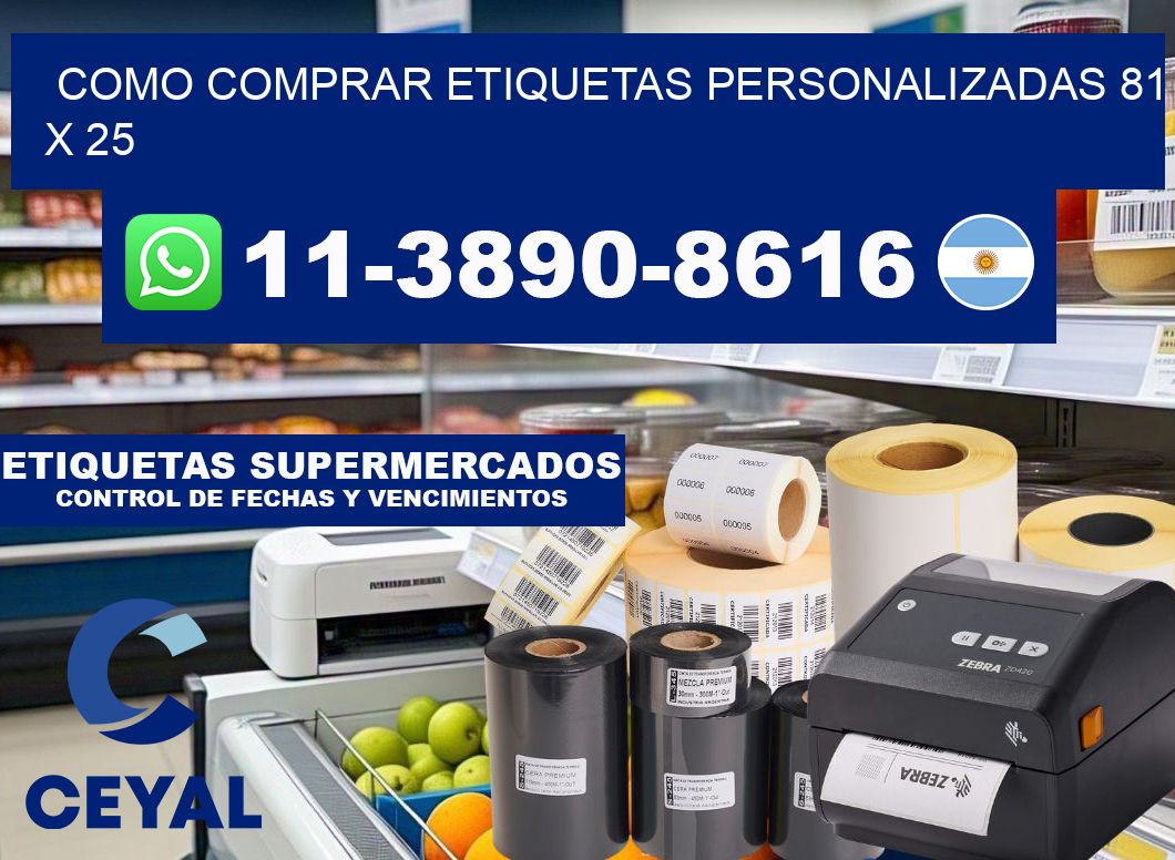 como comprar etiquetas personalizadas 81 x 25