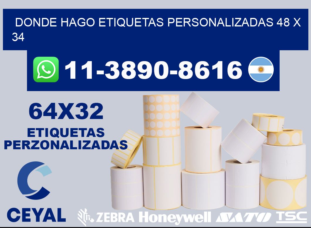 donde hago etiquetas personalizadas 48 x 34