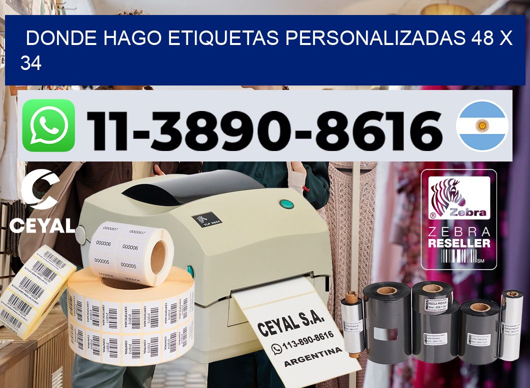 donde hago etiquetas personalizadas 48 x 34