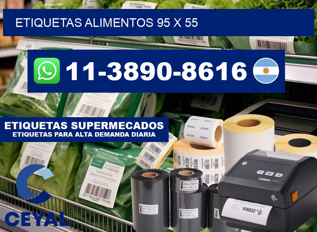 etiquetas alimentos 95 x 55