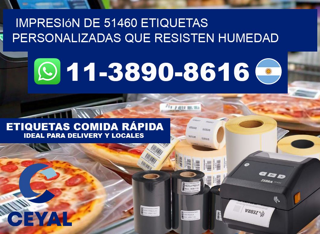 impresión de 51460 etiquetas personalizadas que resisten humedad