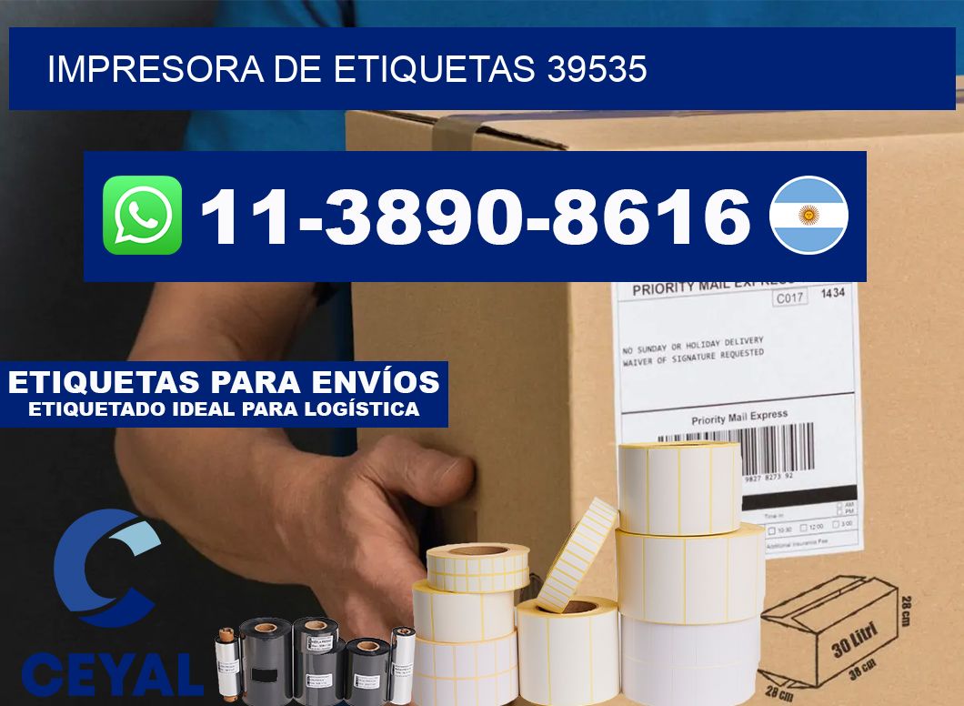 impresora de etiquetas 39535