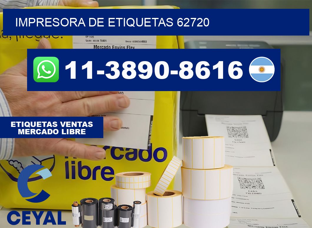 impresora de etiquetas 62720
