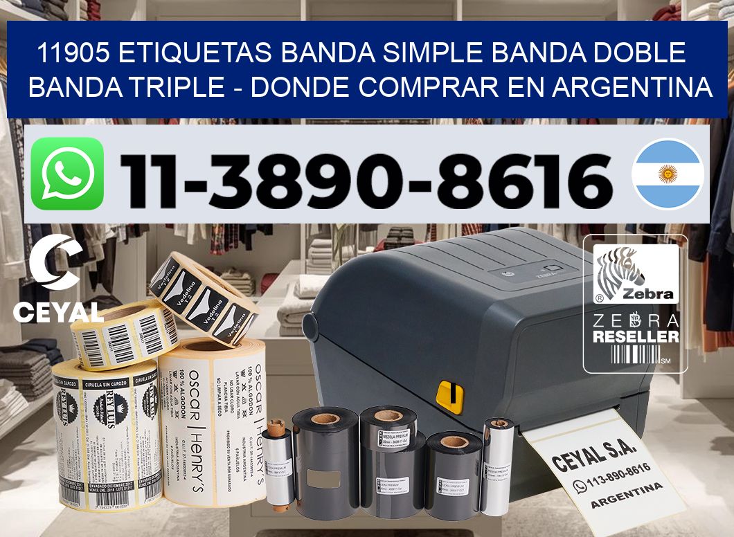 11905 etiquetas banda simple banda doble banda triple – Donde Comprar en Argentina