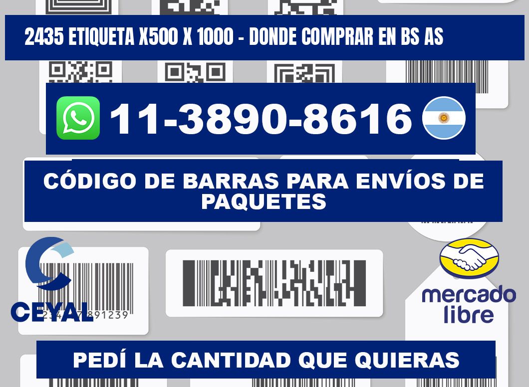 2435 etiqueta x500 x 1000 - Donde Comprar en bs as