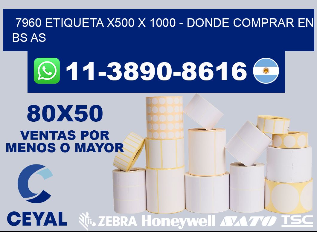 7960 etiqueta x500 x 1000 - Donde Comprar en bs as