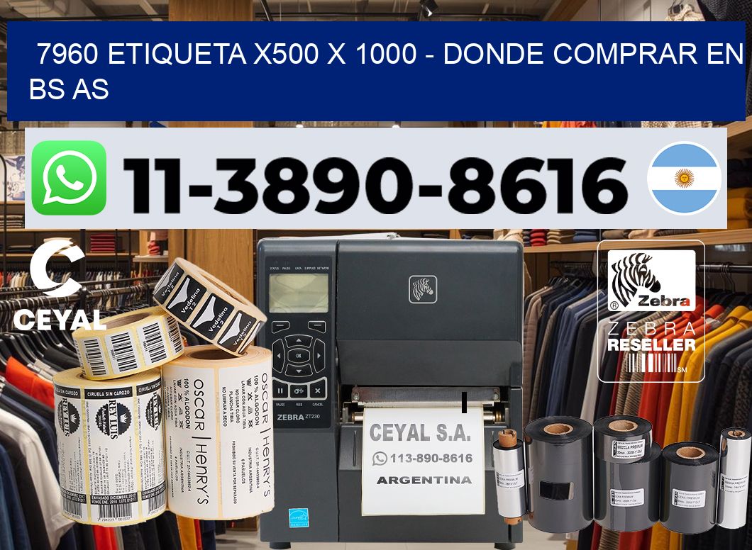 7960 etiqueta x500 x 1000 – Donde Comprar en bs as
