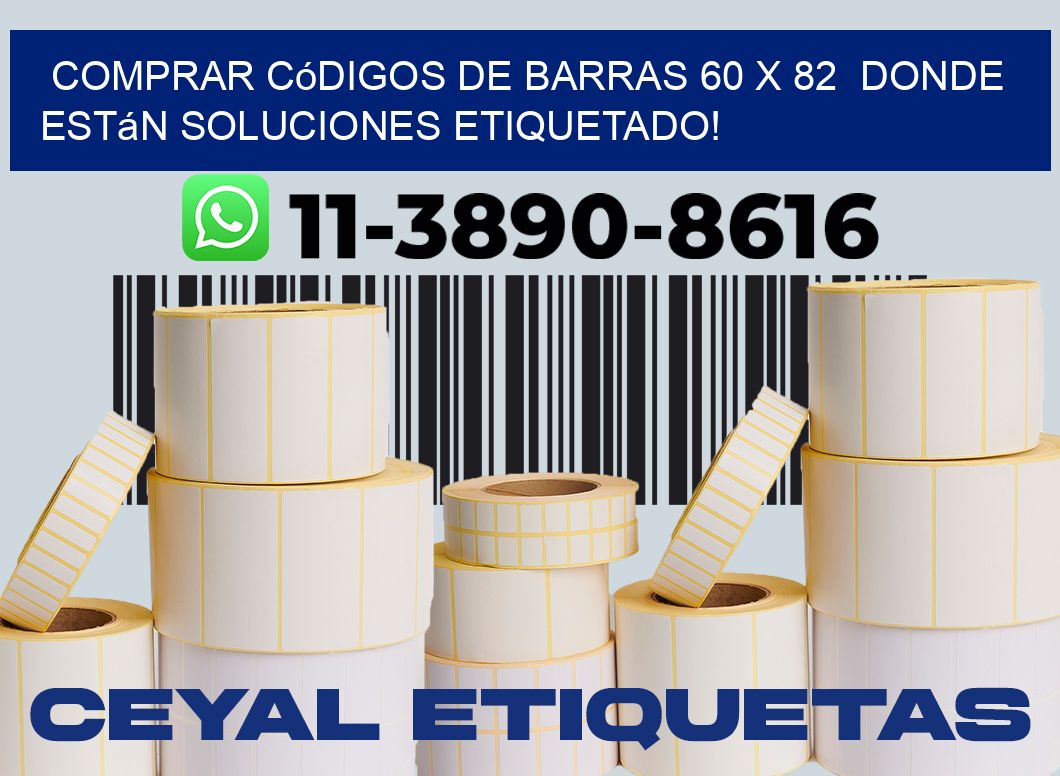 Comprar códigos de barras 60 x 82  donde están soluciones etiquetado!