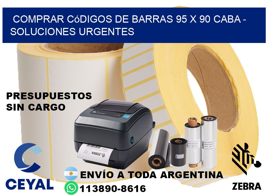 Comprar códigos de barras 95 x 90 CABA - soluciones urgentes