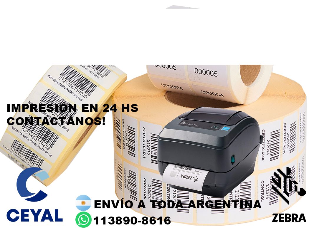 Donde Comprar etiquetas 57 x 70 en MATADEROS? Buenos Aires - Stock permanente