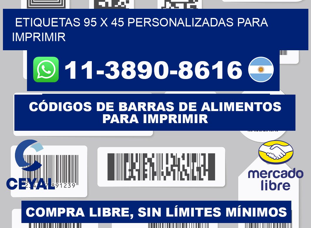 etiquetas 95 x 45 personalizadas para imprimir