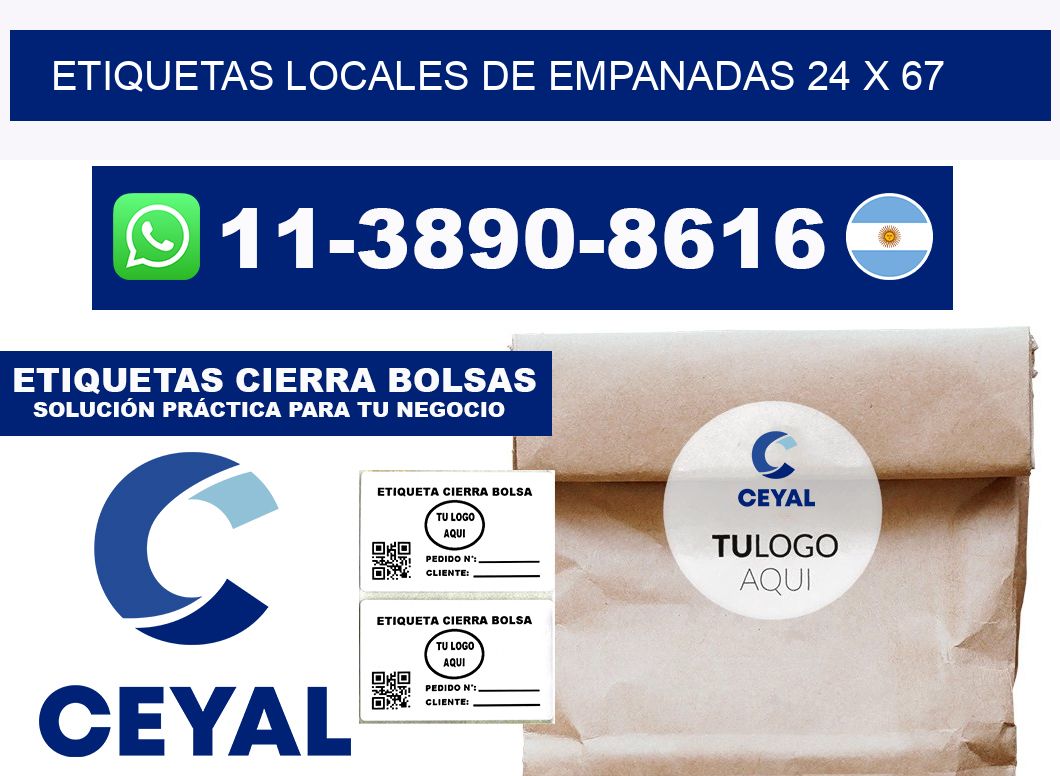 etiquetas locales de empanadas 24 x 67