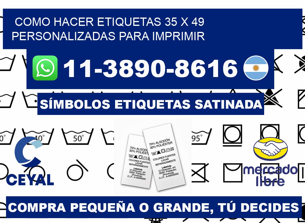 como hacer etiquetas 35 x 49 personalizadas para imprimir
