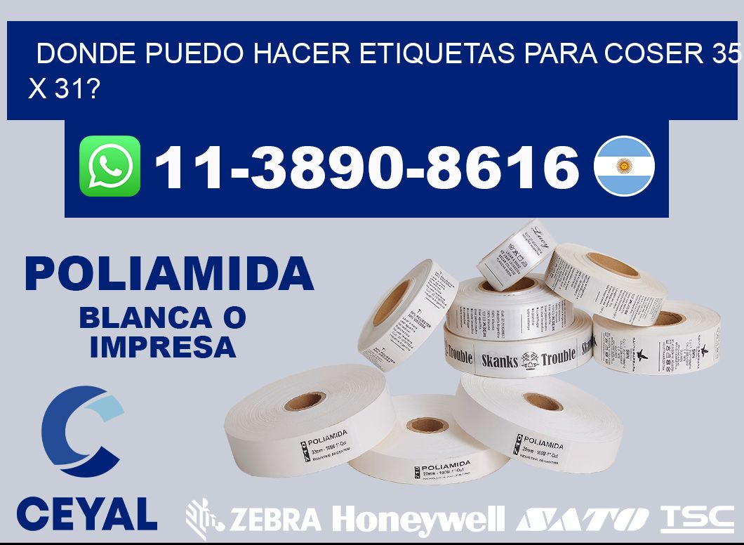 donde puedo hacer etiquetas para coser 35 x 31?