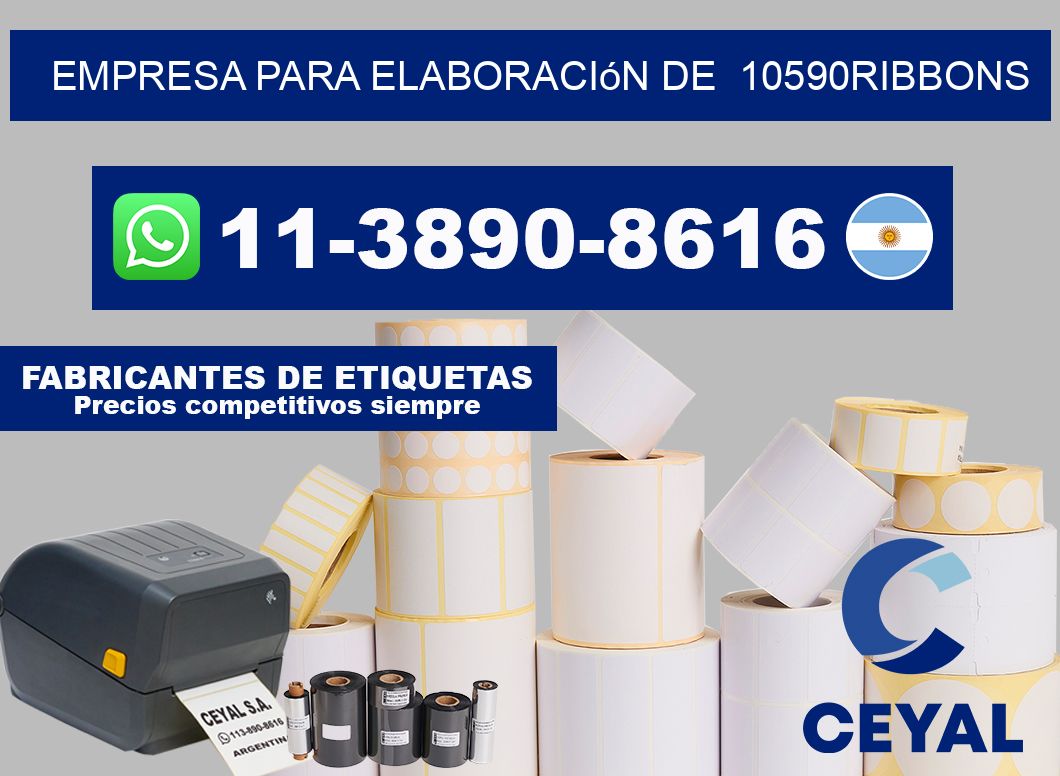 empresa para elaboración de  10590ribbons