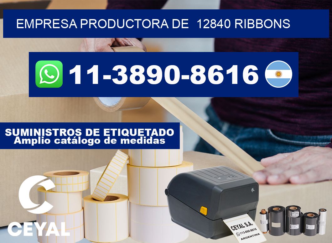 empresa productora de  12840 ribbons