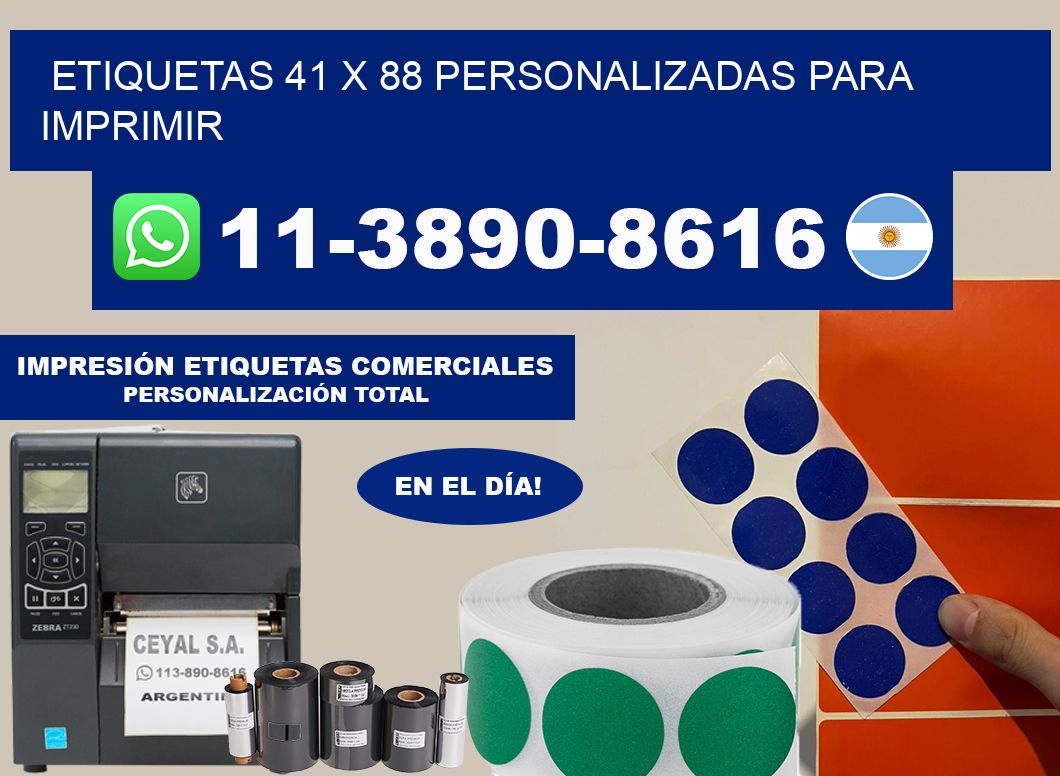 etiquetas 41 x 88 personalizadas para imprimir