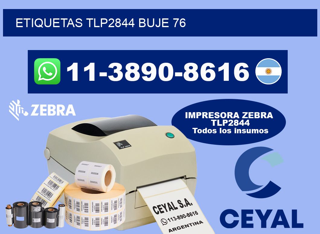 ETIQUETAS TLP2844 Buje 76