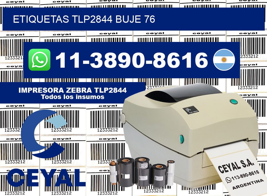 ETIQUETAS TLP2844 Buje 76
