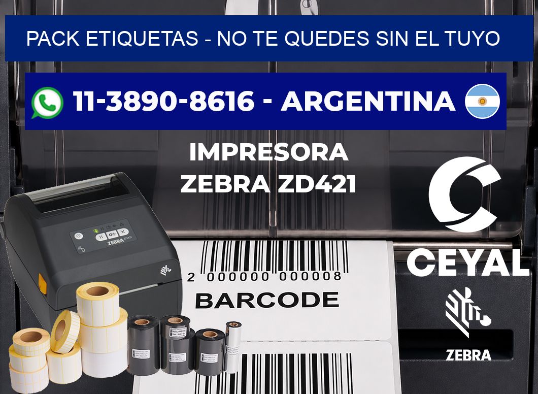 pack etiquetas - No te quedes sin el tuyo