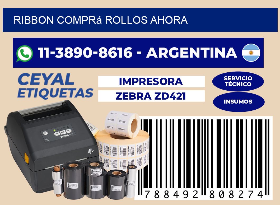 ribbon Comprá rollos ahora