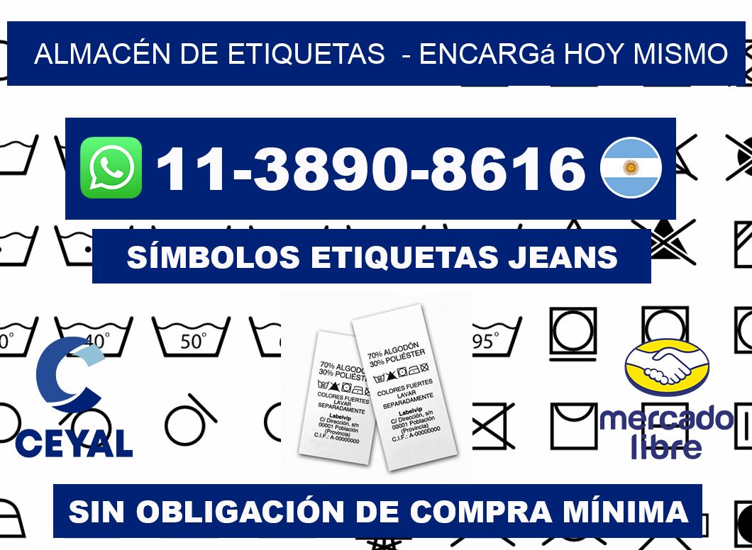ALMACÉN DE ETIQUETAS  - Encargá hoy mismo