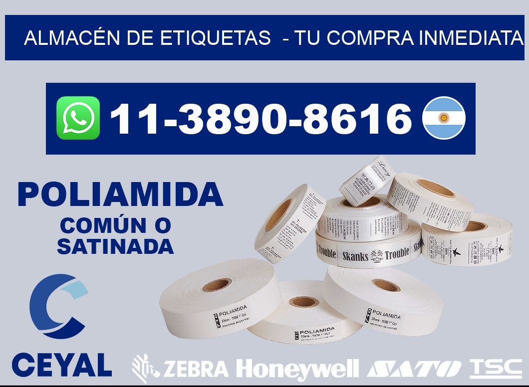 ALMACÉN DE ETIQUETAS  - Tu compra inmediata
