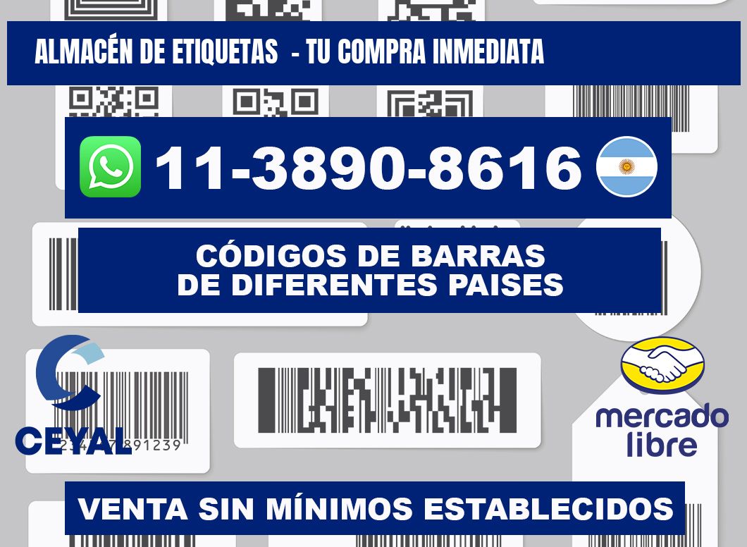 ALMACÉN DE ETIQUETAS  - Tu compra inmediata