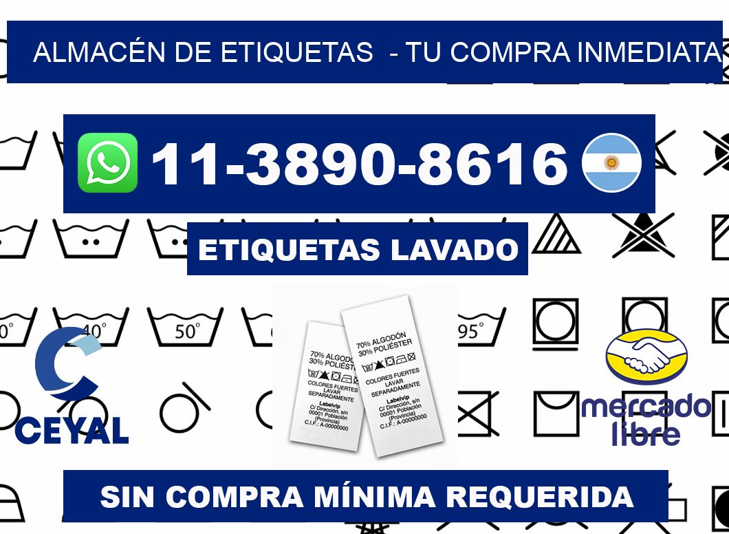 ALMACÉN DE ETIQUETAS  - Tu compra inmediata
