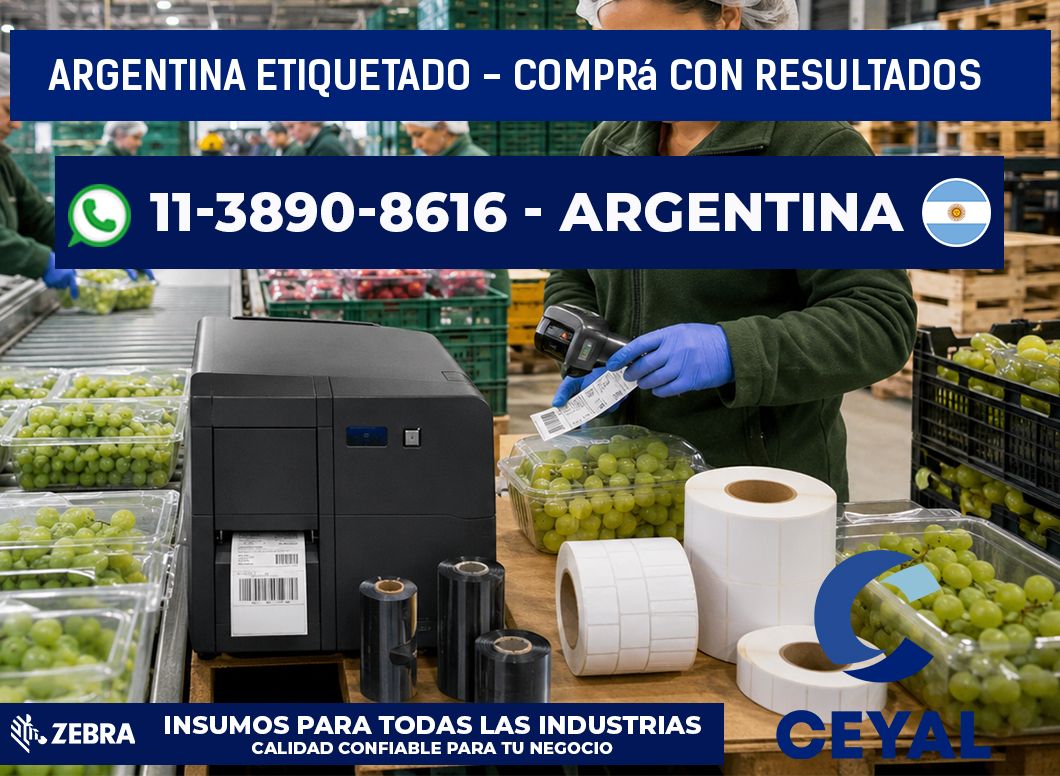 ARGENTINA ETIQUETADO - Comprá con resultados
