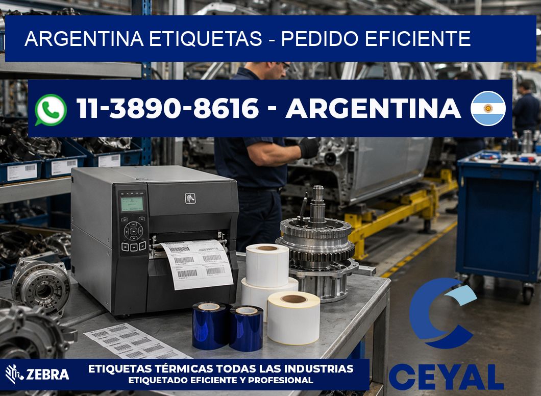 ARGENTINA ETIQUETAS - Pedido eficiente