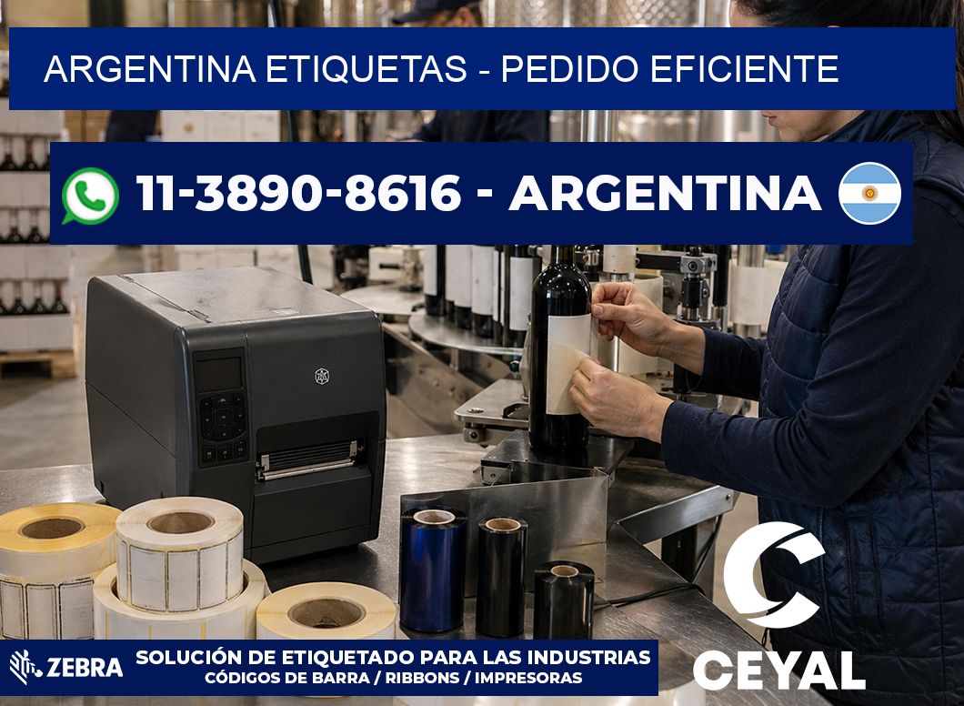 ARGENTINA ETIQUETAS – Pedido eficiente
