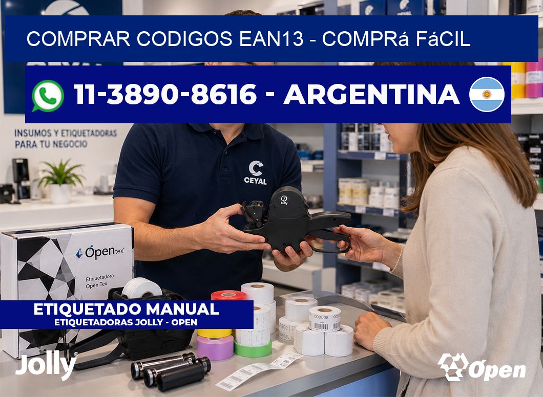 COMPRAR CODIGOS EAN13 - Comprá fácil