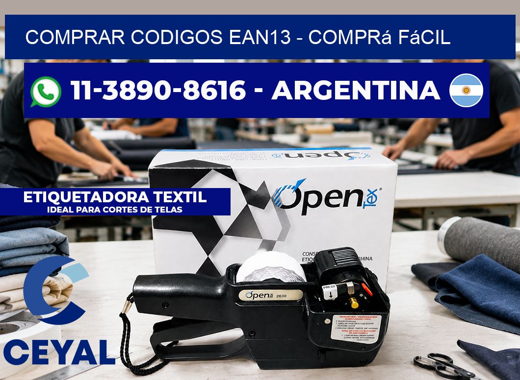 COMPRAR CODIGOS EAN13 - Comprá fácil