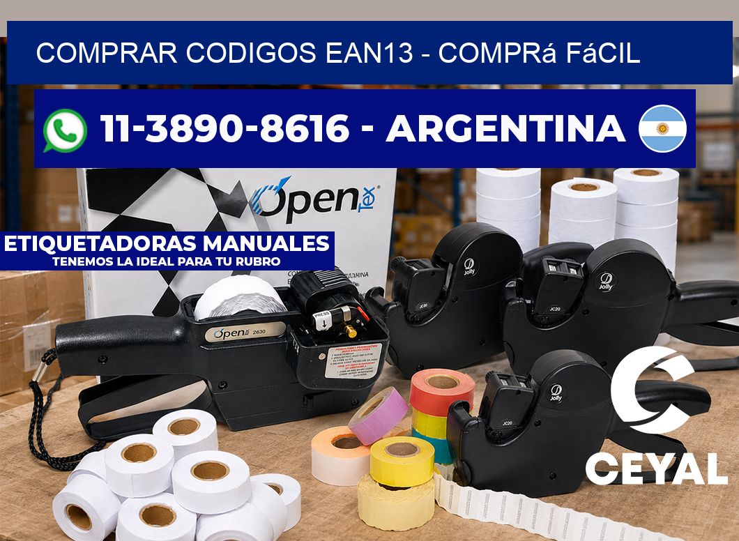 COMPRAR CODIGOS EAN13 - Comprá fácil