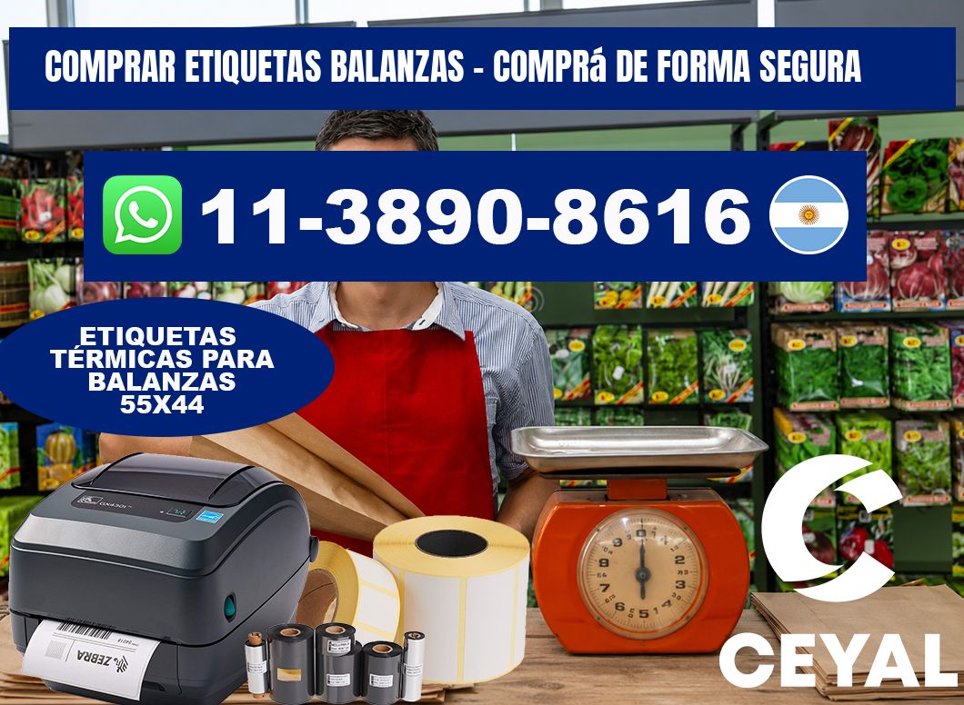 COMPRAR ETIQUETAS BALANZAS - Comprá de forma segura
