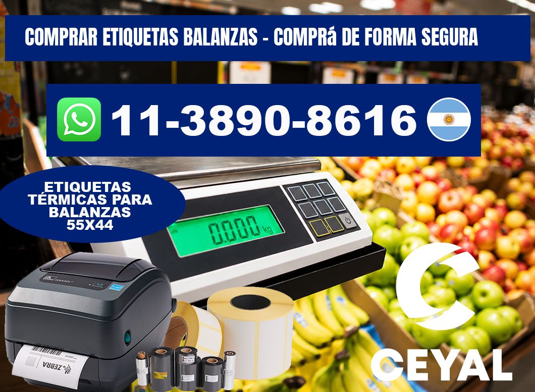COMPRAR ETIQUETAS BALANZAS - Comprá de forma segura