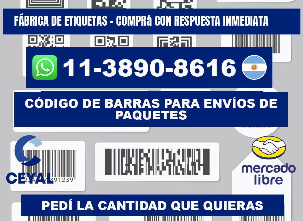 FÁBRICA DE ETIQUETAS - Comprá con respuesta inmediata