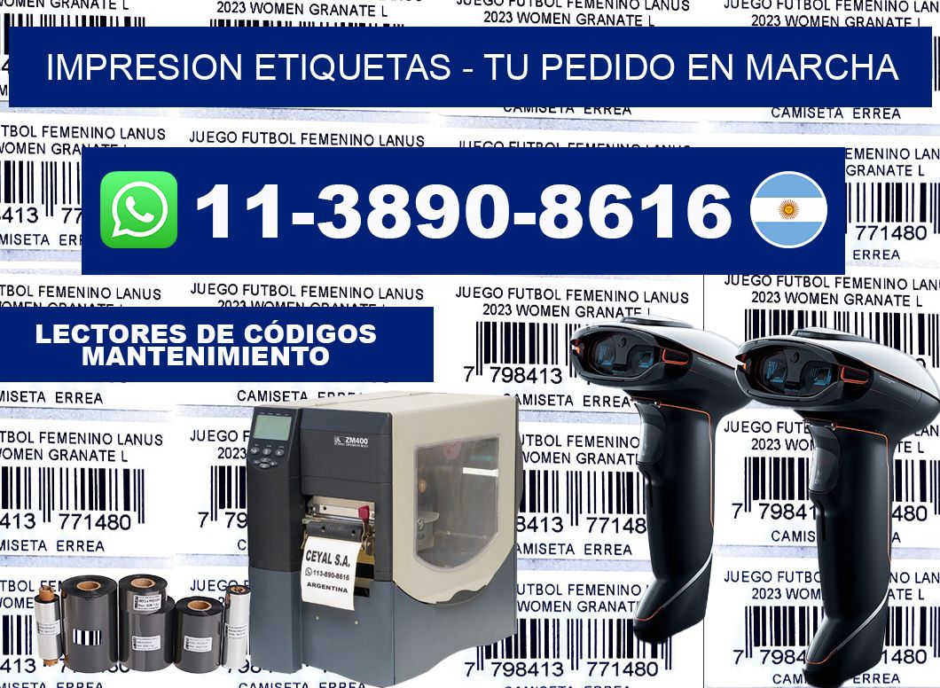 IMPRESION ETIQUETAS - Tu pedido en marcha
