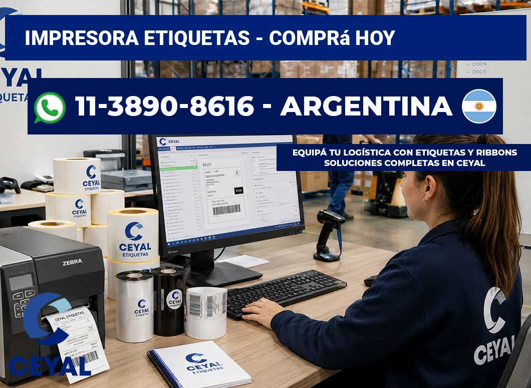 IMPRESORA ETIQUETAS - Comprá hoy