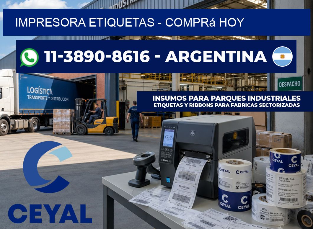 IMPRESORA ETIQUETAS – Comprá hoy
