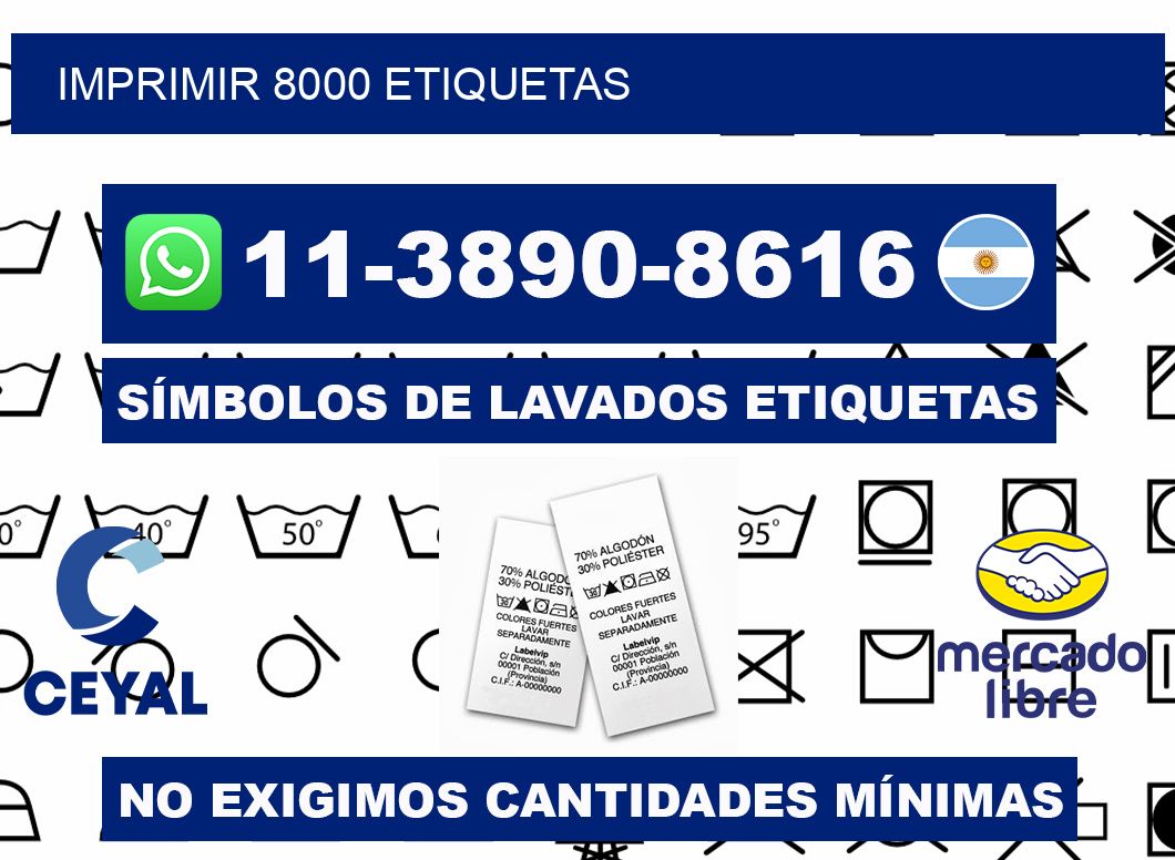 IMPRIMIR 8000 ETIQUETAS