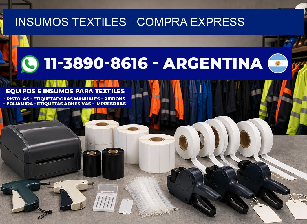 INSUMOS TEXTILES - Compra express