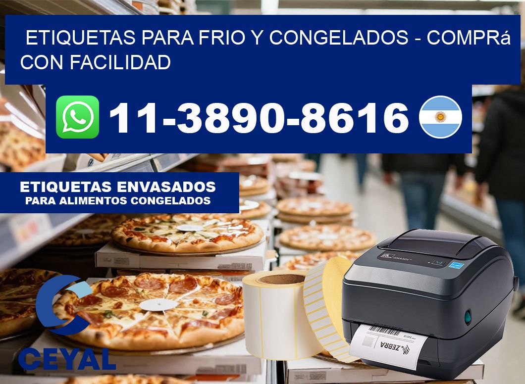 ETIQUETAS PARA FRIO Y CONGELADOS – Comprá con facilidad