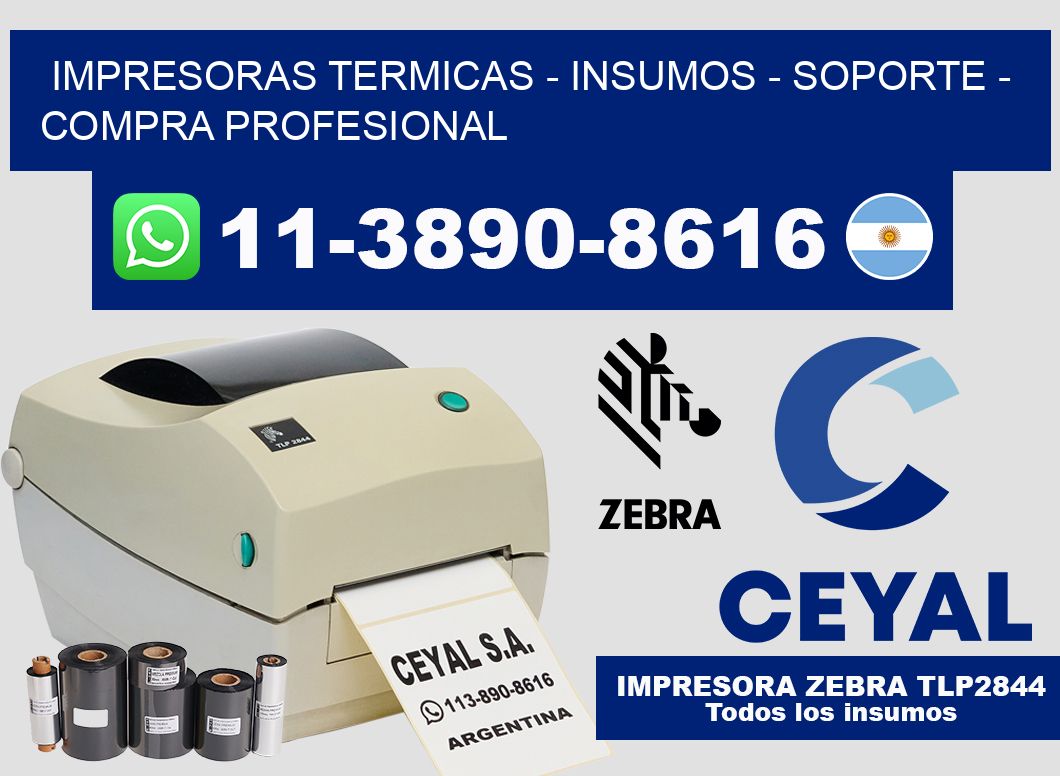 IMPRESORAS TERMICAS - INSUMOS - SOPORTE - Compra profesional