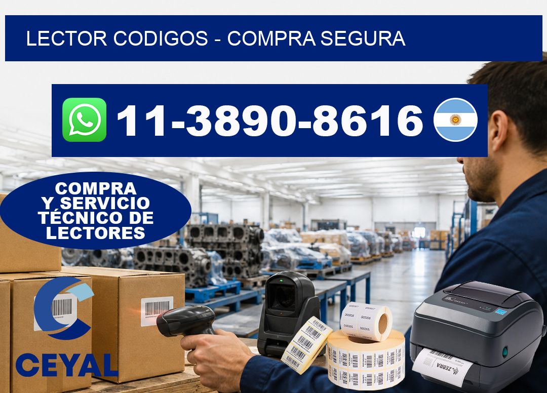 LECTOR CODIGOS - Compra segura