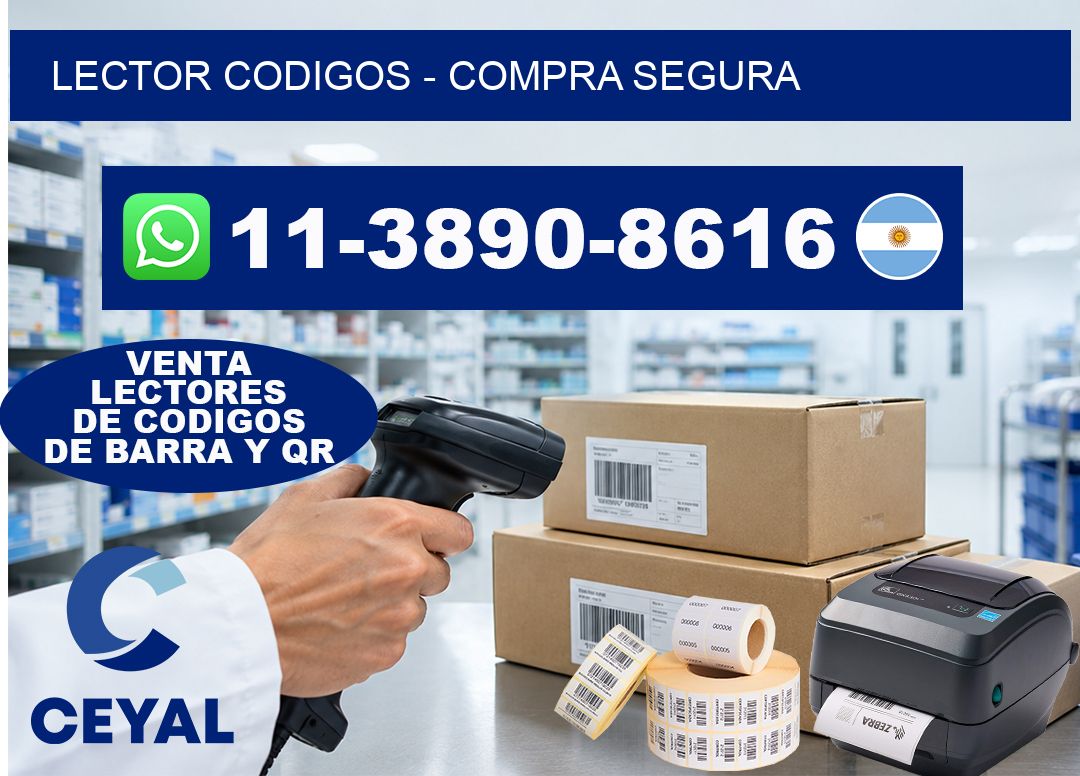 LECTOR CODIGOS - Compra segura