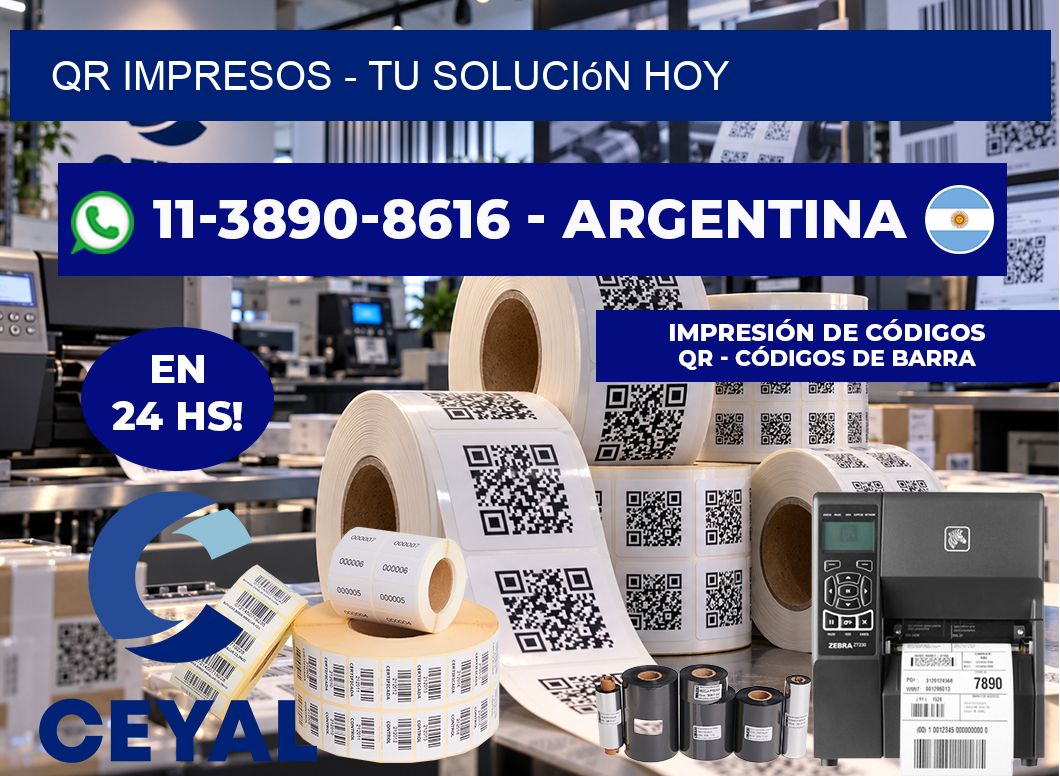 QR Impresos – Tu solución hoy