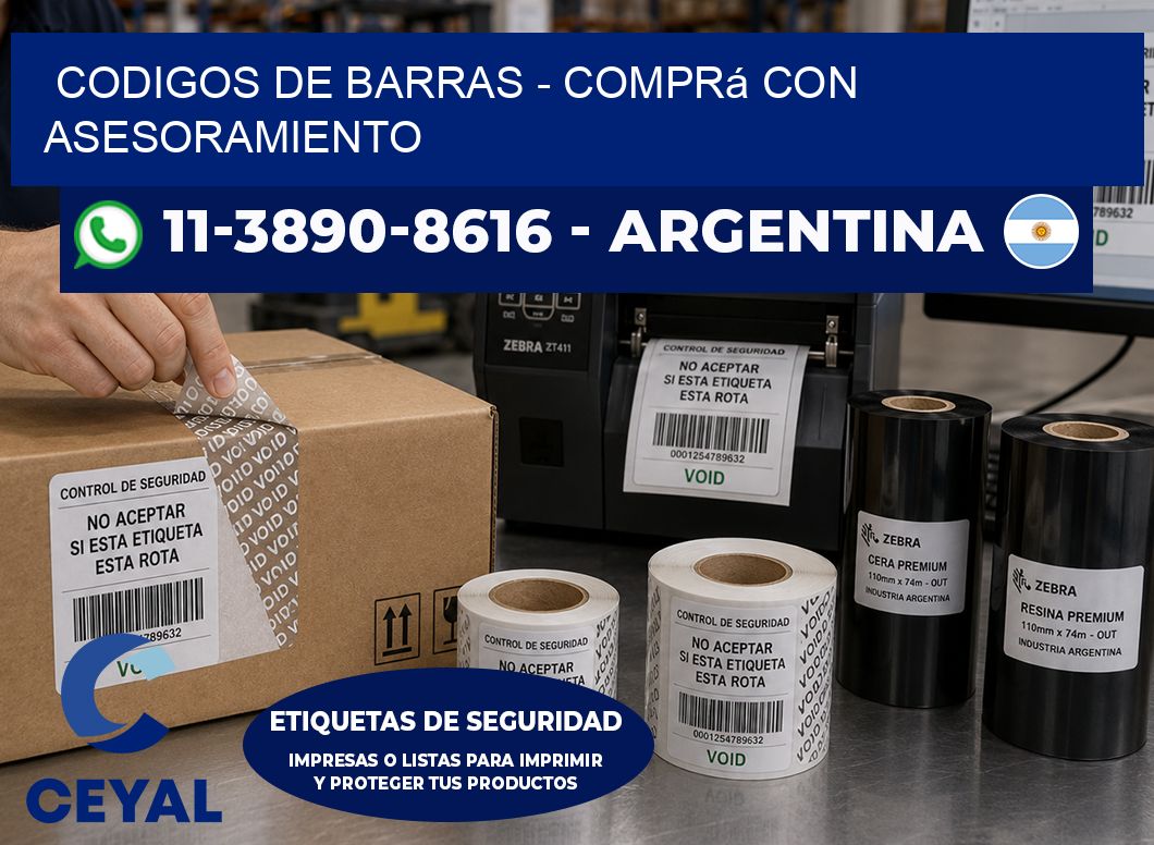 codigos de barras - Comprá con asesoramiento